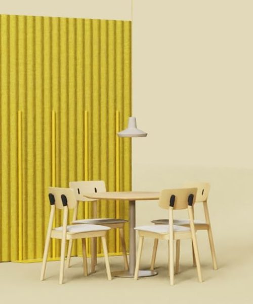 Mute Flow Room Divider by De Vorm